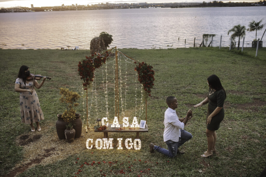 pedido de casamento em Brasília
