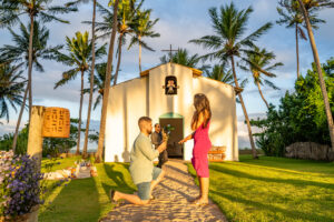 pedido de casamento na capela