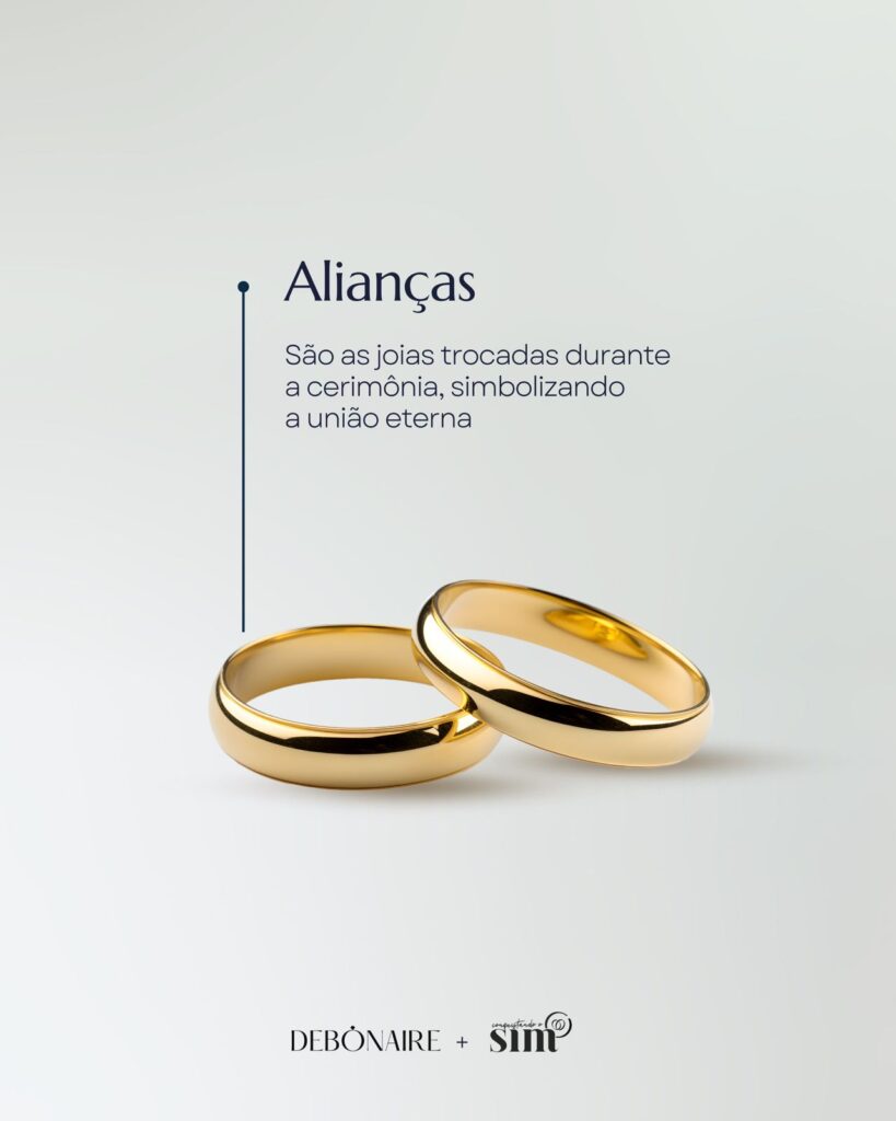 Qual a diferença entre anel de noivado e aliança