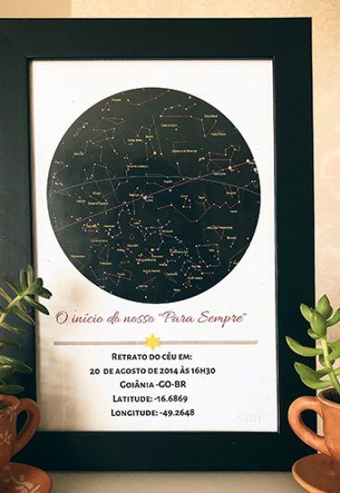Quadro Escrito nas Estrelas